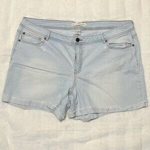 Cato Est. 1946 Denim Lightwash Shorts | Size 20W